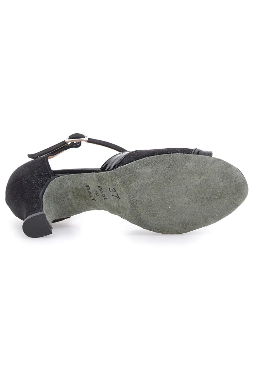 Scarpe da ballo nere con tacco basso THE FIRST DANCE 4558