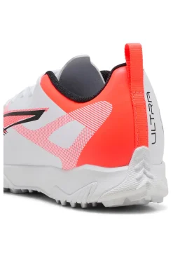 Scarpe da Calcetto Indoor Bianche e Rosse PUMA ULTRA 5 PLAY TT Jr