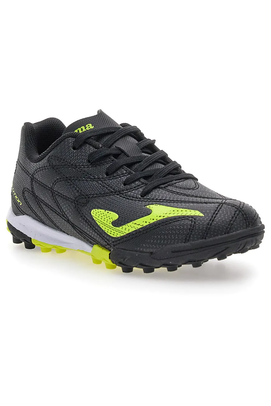 Scarpe da calcetto nere con dettagli lime Joma EVOLUTION JR 2501