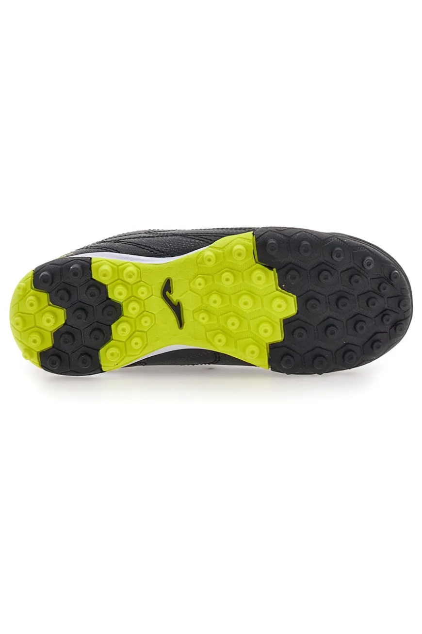 Scarpe da calcetto nere con dettagli lime Joma EVOLUTION JR 2501