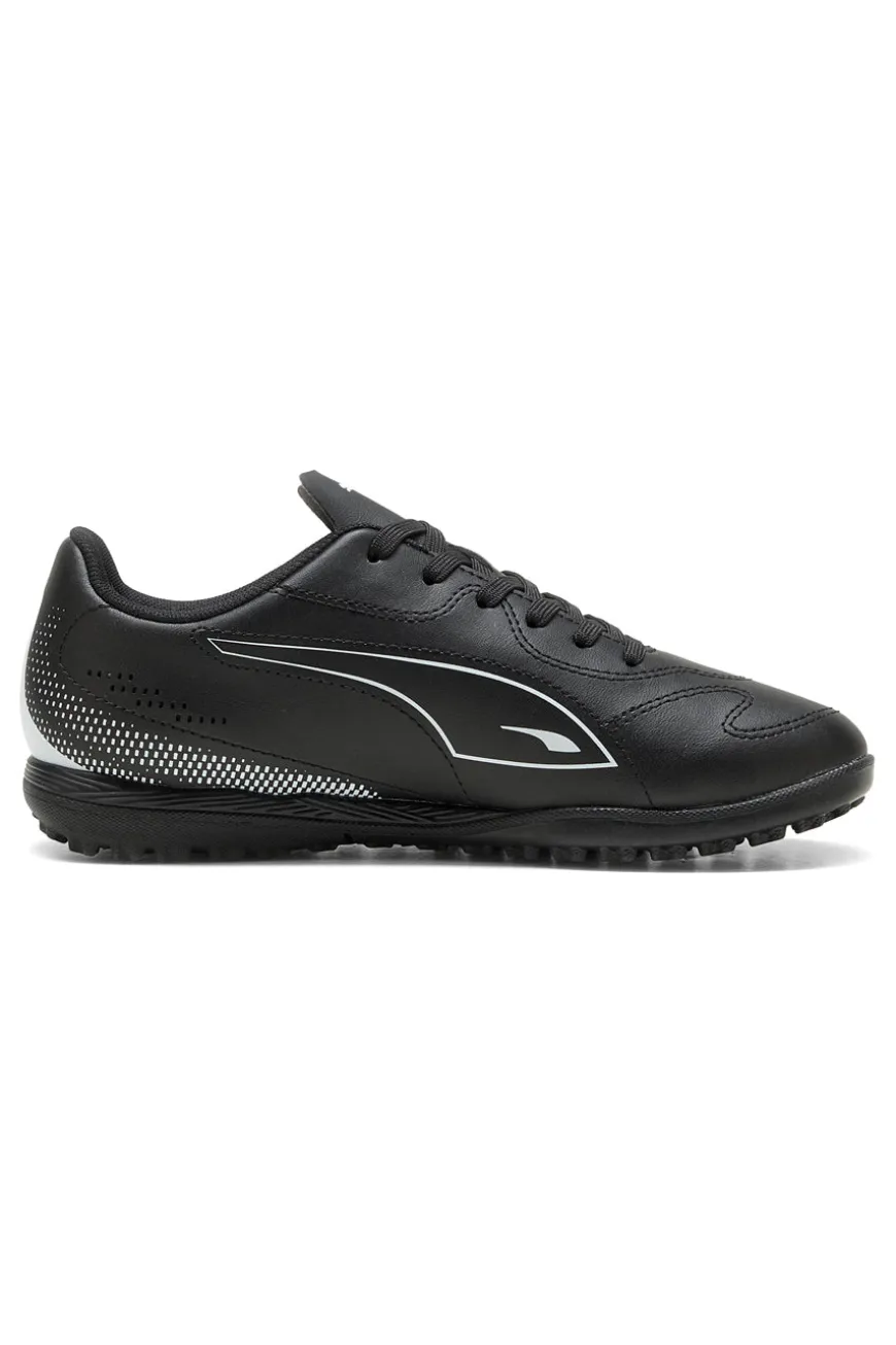 Scarpe da calcetto nere con suola turf Puma Vitoria II TT Jr