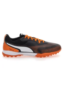 Scarpe da Calcetto Nere e Arancio Puma Truco III TT