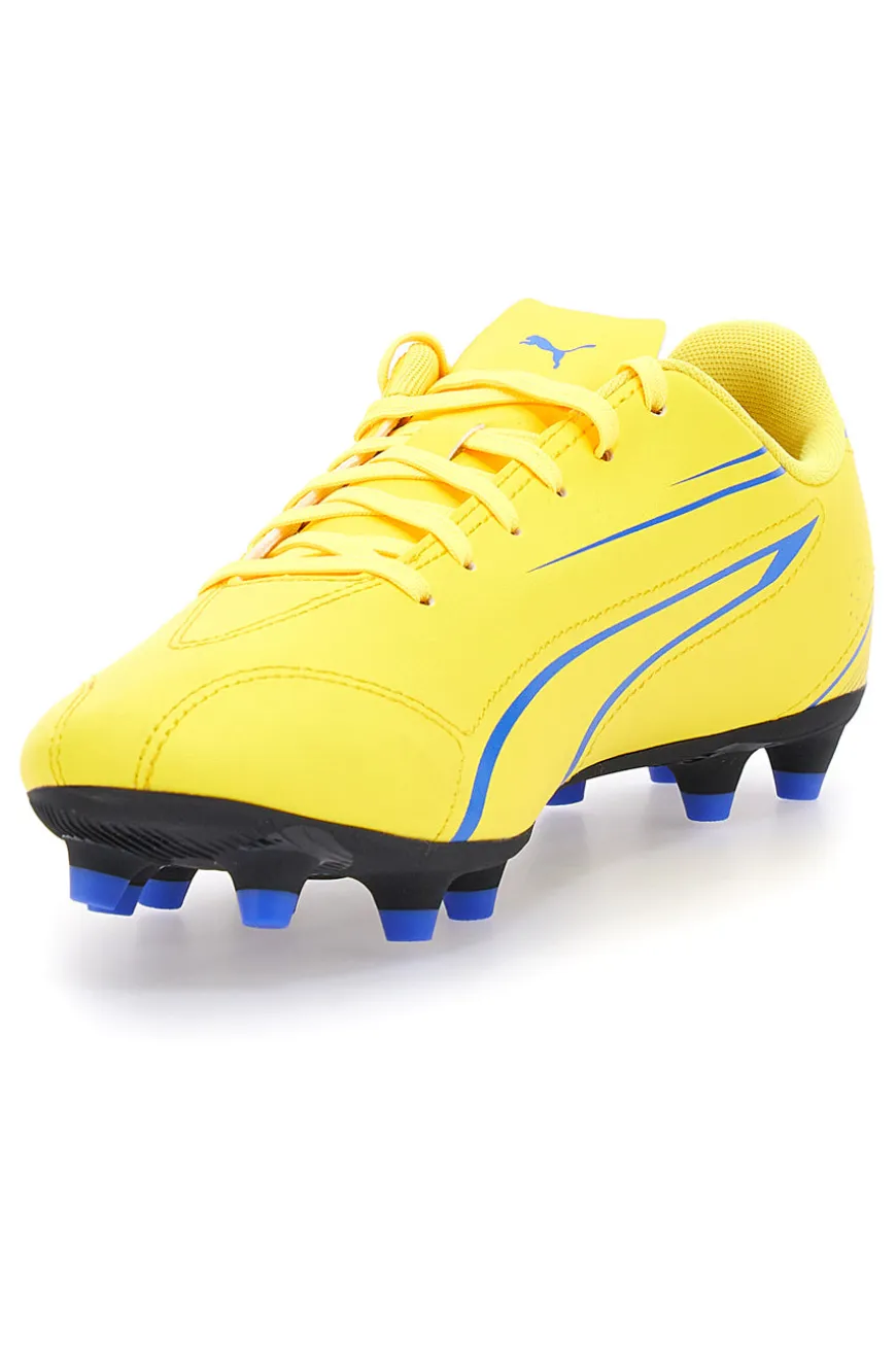 Scarpe da calcio gialle con tacchetti per terreni erbosi Puma Vitoria FG/AG