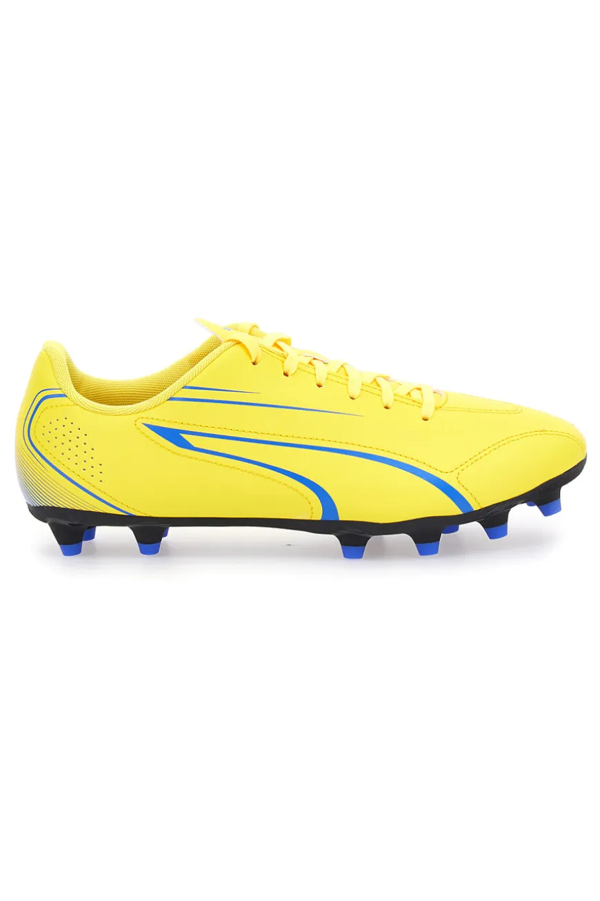 Scarpe da calcio gialle con tacchetti per terreni erbosi Puma Vitoria FG/AG