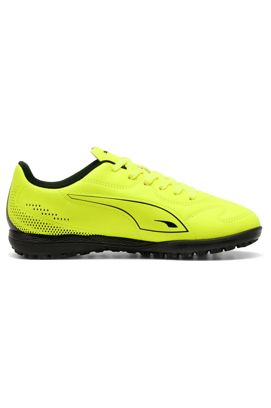 Scarpe da calcio gialle Puma Vitoria II TT da bambini