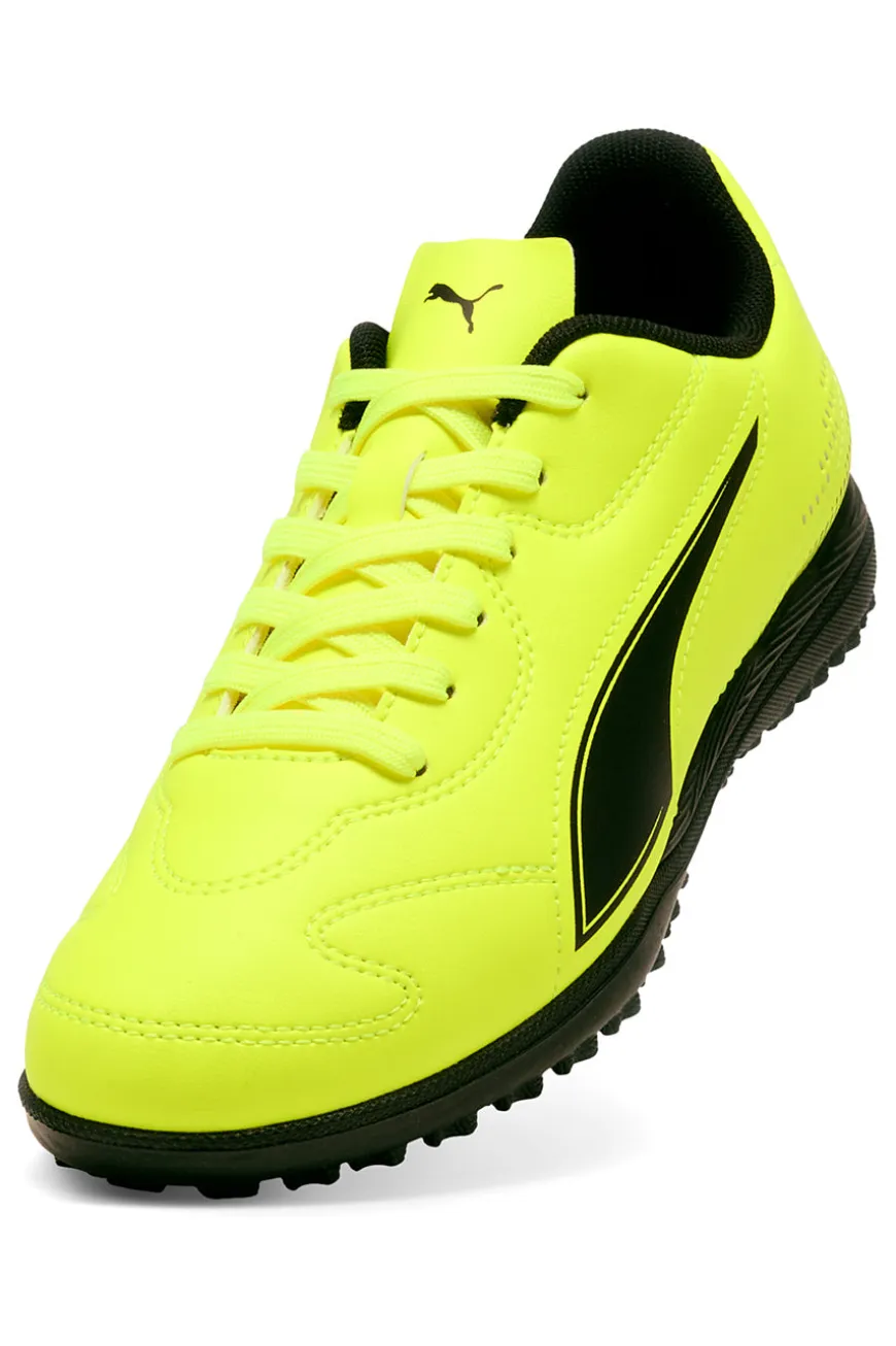 Scarpe da calcio gialle Puma Vitoria II TT da bambini