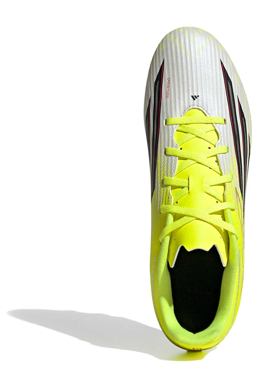 Scarpe da calcio giallo fluo FG/MG leggerezza e controllo Adidas F50 Club