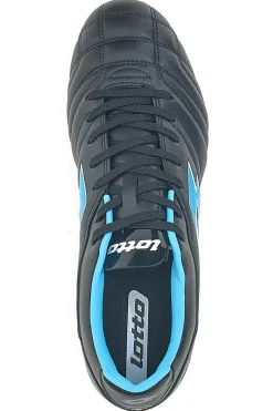 Scarpe da Calcio Nere con dettagli Blu LOTTO STADIO 705 FG