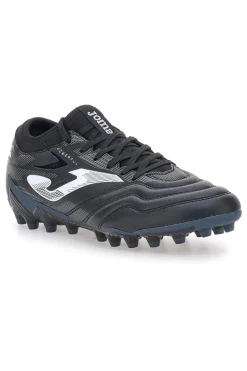 Scarpe da calcio nere con suola Artificial grass Joma Powerful 2501AG