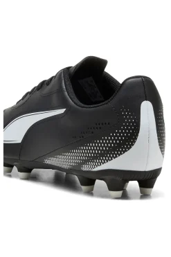 Scarpe da calcio nere con tomaia sintetica Puma Vitoria II FG/AG