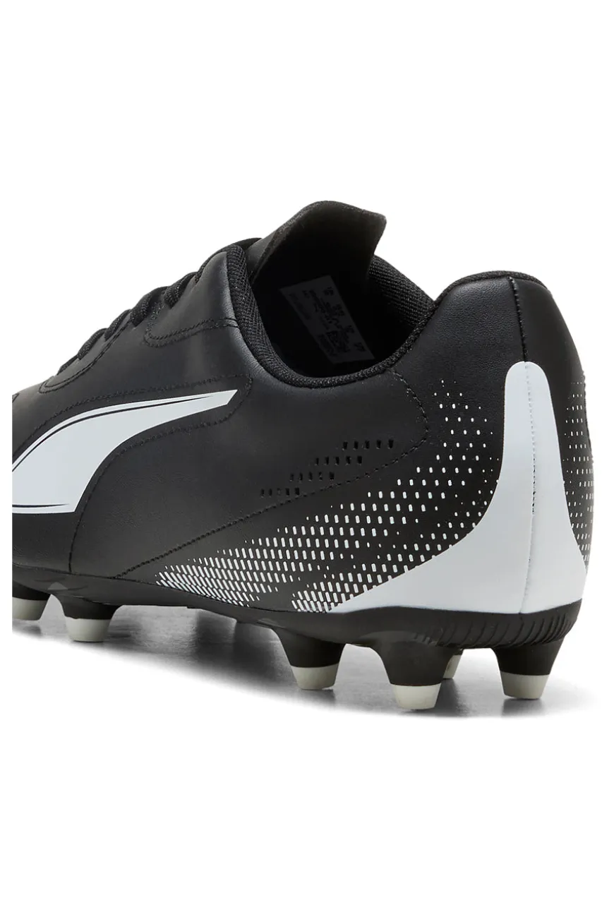 Scarpe da calcio nere con tomaia sintetica Puma Vitoria II FG/AG
