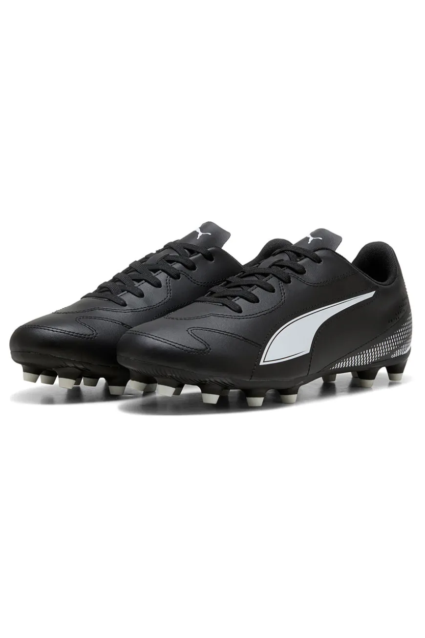 Scarpe da calcio nere con tomaia sintetica Puma Vitoria II FG/AG
