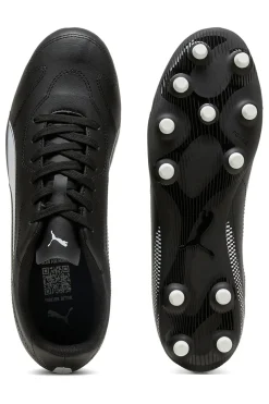 Scarpe da calcio nere con tomaia sintetica Puma Vitoria II FG/AG