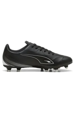 Scarpe da calcio nere con tomaia sintetica Puma Vitoria II FG/AG