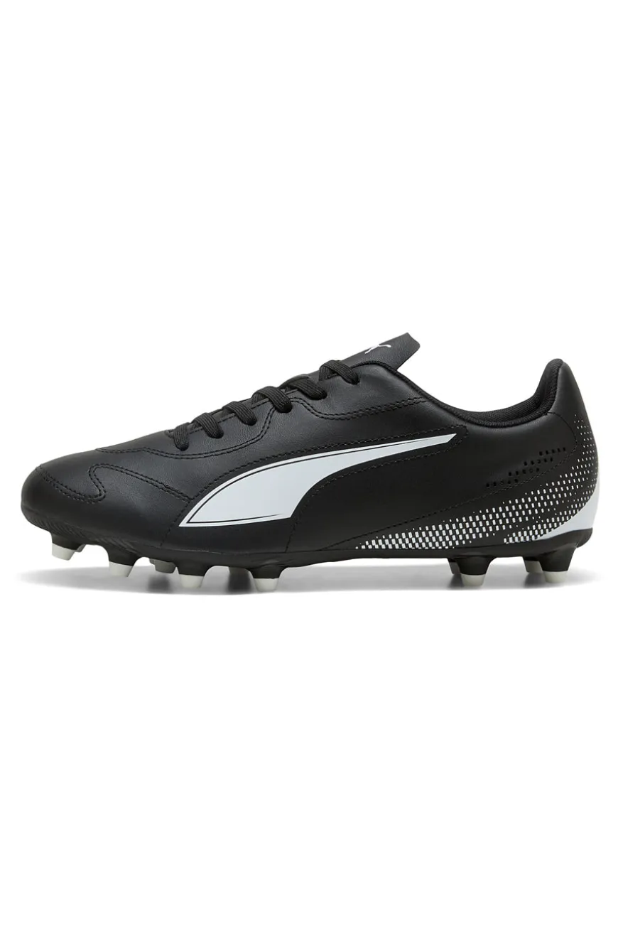 Scarpe da calcio nere con tomaia sintetica Puma Vitoria II FG/AG