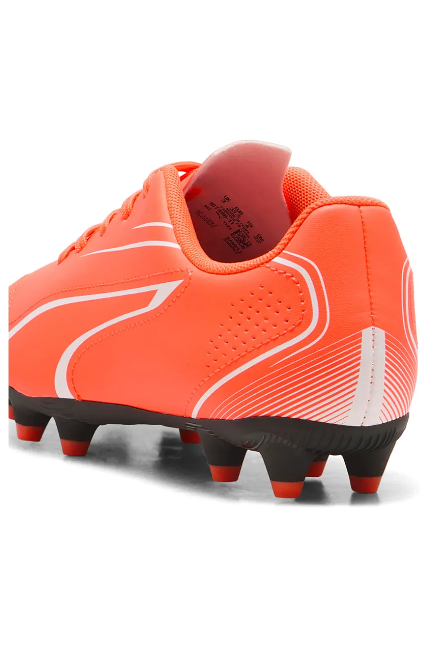 Scarpe da Calcio Rosse con Tacchetti PUMA VITORIA FG/AG Jr
