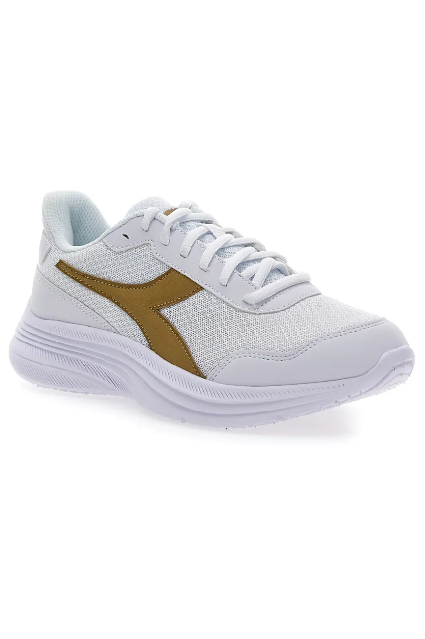 Scarpe da Corsa Bianche e Oro DIADORA EAGLE 8 W