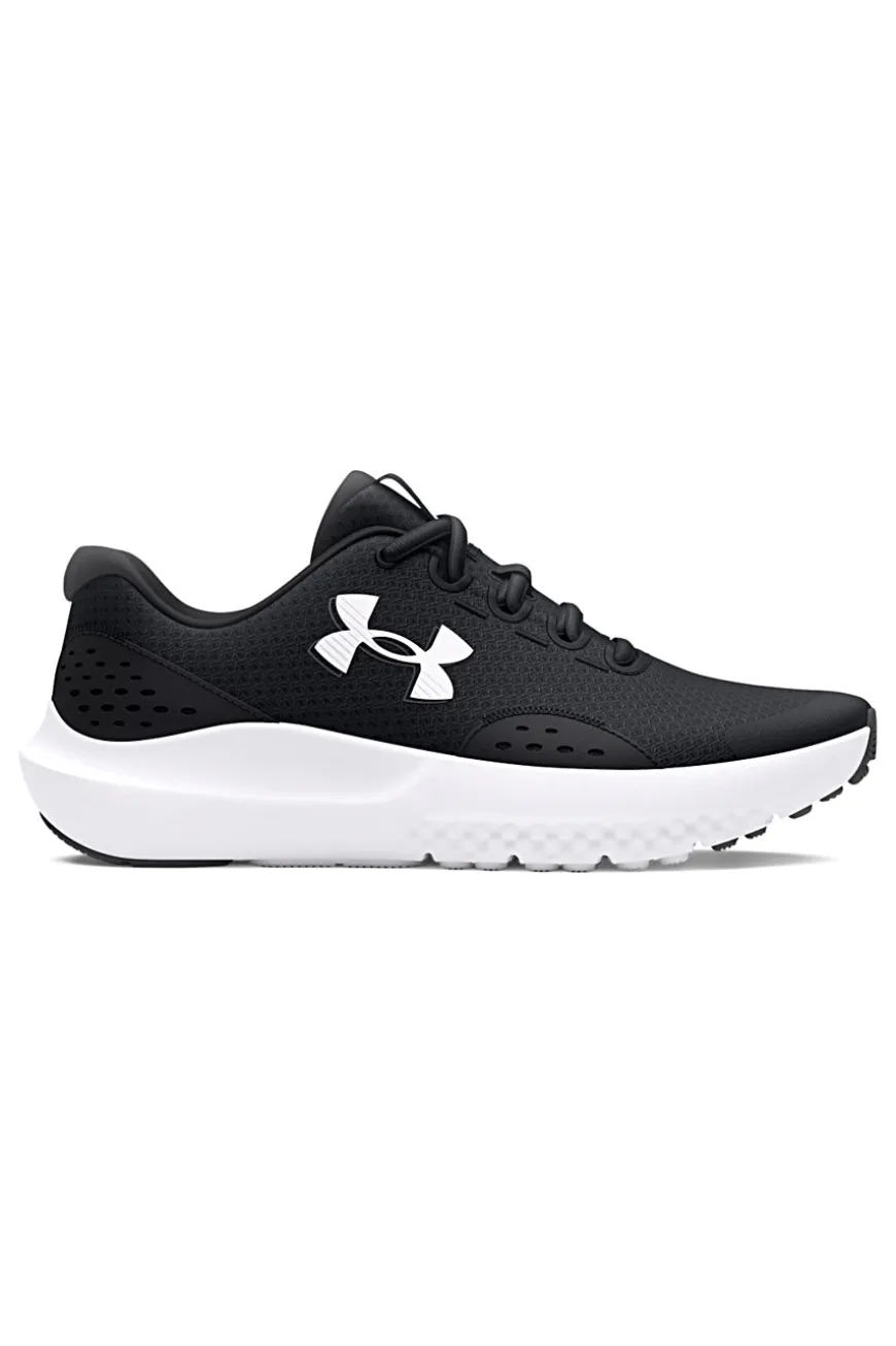 Scarpe da corsa nere e bianche UNDER ARMOUR BGS Surge 4