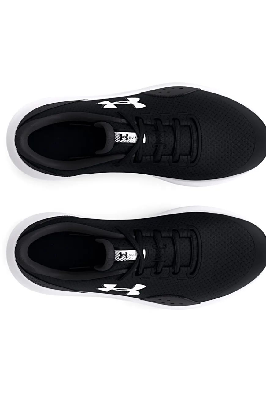 Scarpe da corsa nere e bianche UNDER ARMOUR BGS Surge 4