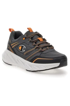 Scarpe da fitness Grigie e Arancio Champion Warrior Low Cut Shoe
