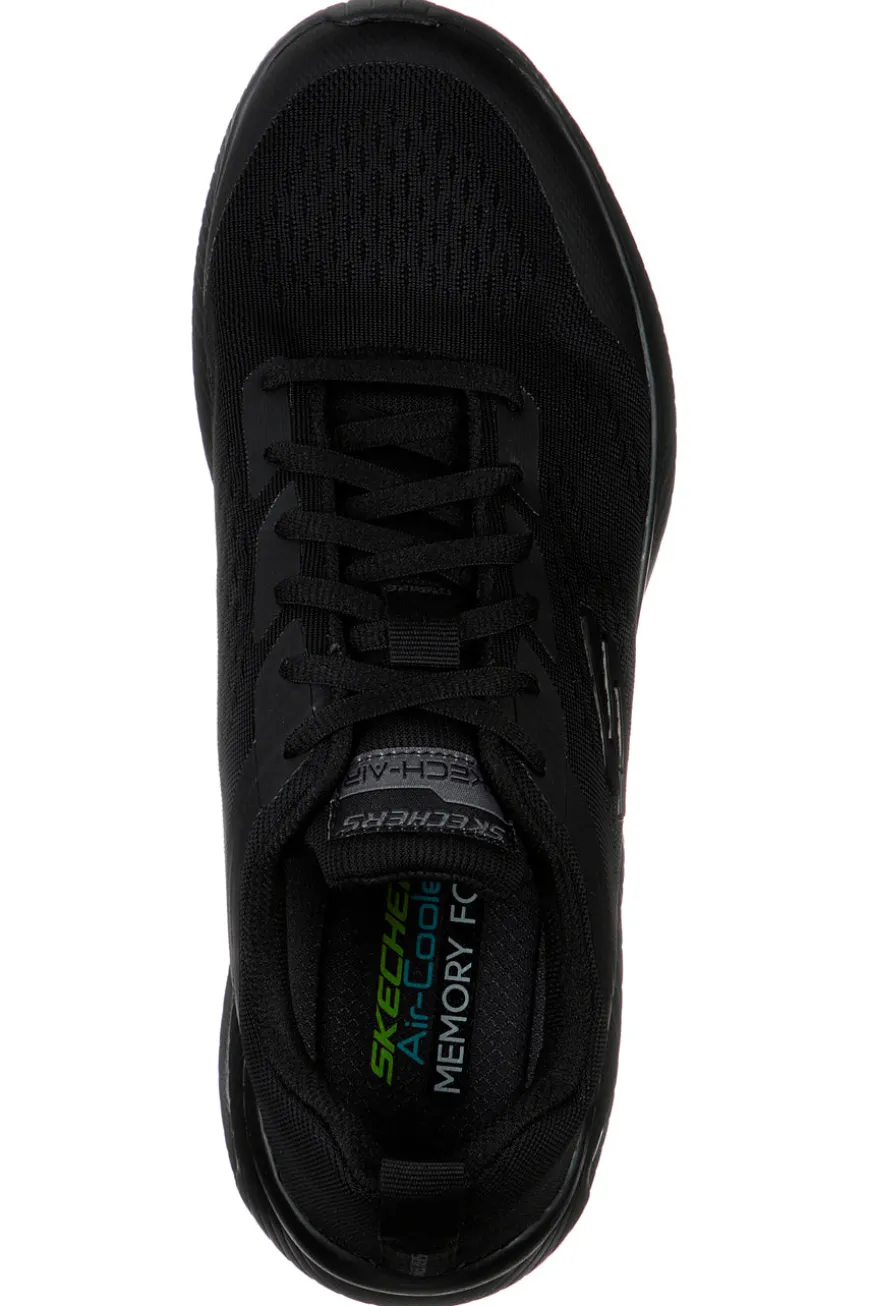 Scarpe da Fitness Nere con soletta Air Cooled Memory Foam Skechers Dyna-Air