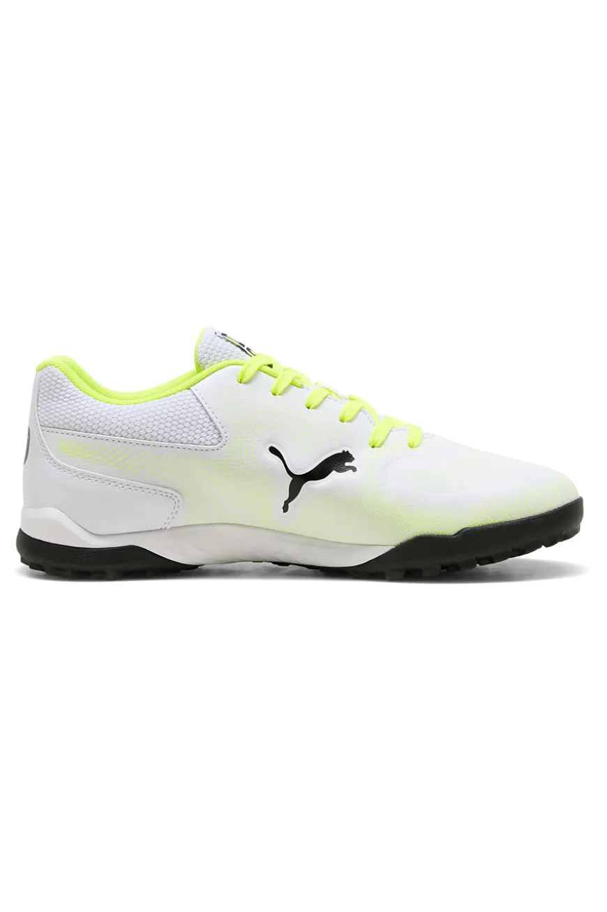 Scarpe da Futsal Bianche e Giallo Fluo Puma TRUCO III TT