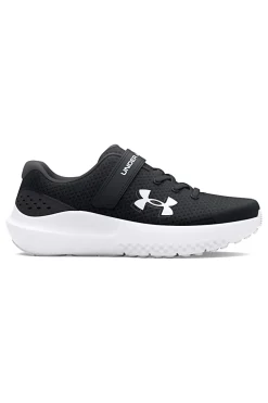Scarpe da ginnastica bambino nere in mesh Under Armour BPS Surge 4 AC