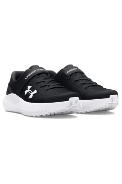 Scarpe da ginnastica bambino nere in mesh Under Armour BPS Surge 4 AC