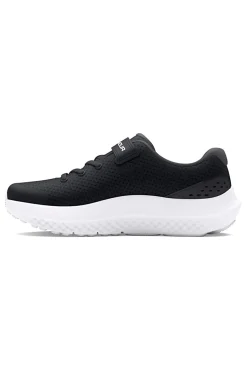 Scarpe da ginnastica bambino nere in mesh Under Armour BPS Surge 4 AC