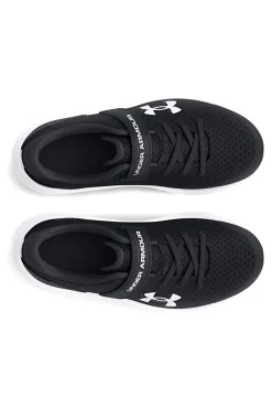 Scarpe da ginnastica bambino nere in mesh Under Armour BPS Surge 4 AC