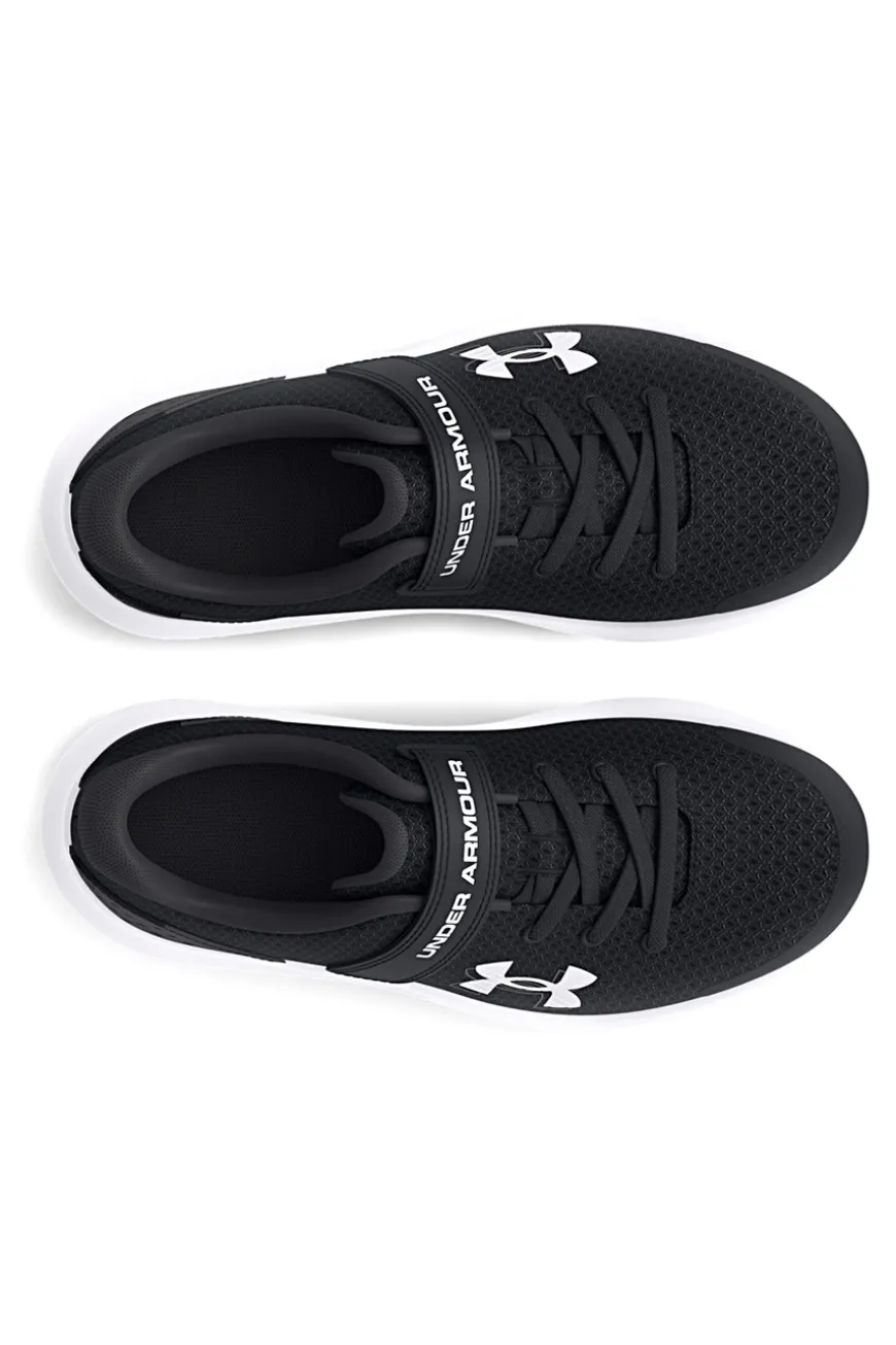 Scarpe da ginnastica bambino nere in mesh Under Armour BPS Surge 4 AC