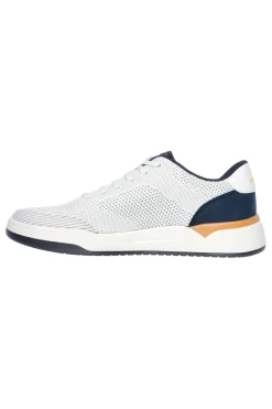 Scarpe da ginnastica bianche in tessuto Skechers Corliss Dorset
