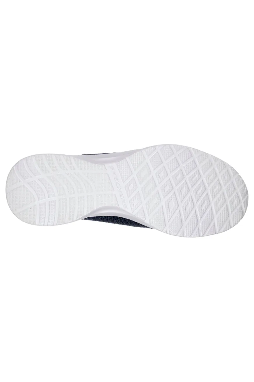 Scarpe da ginnastica blu in mesh con Memory Foam Skechers Dynamight