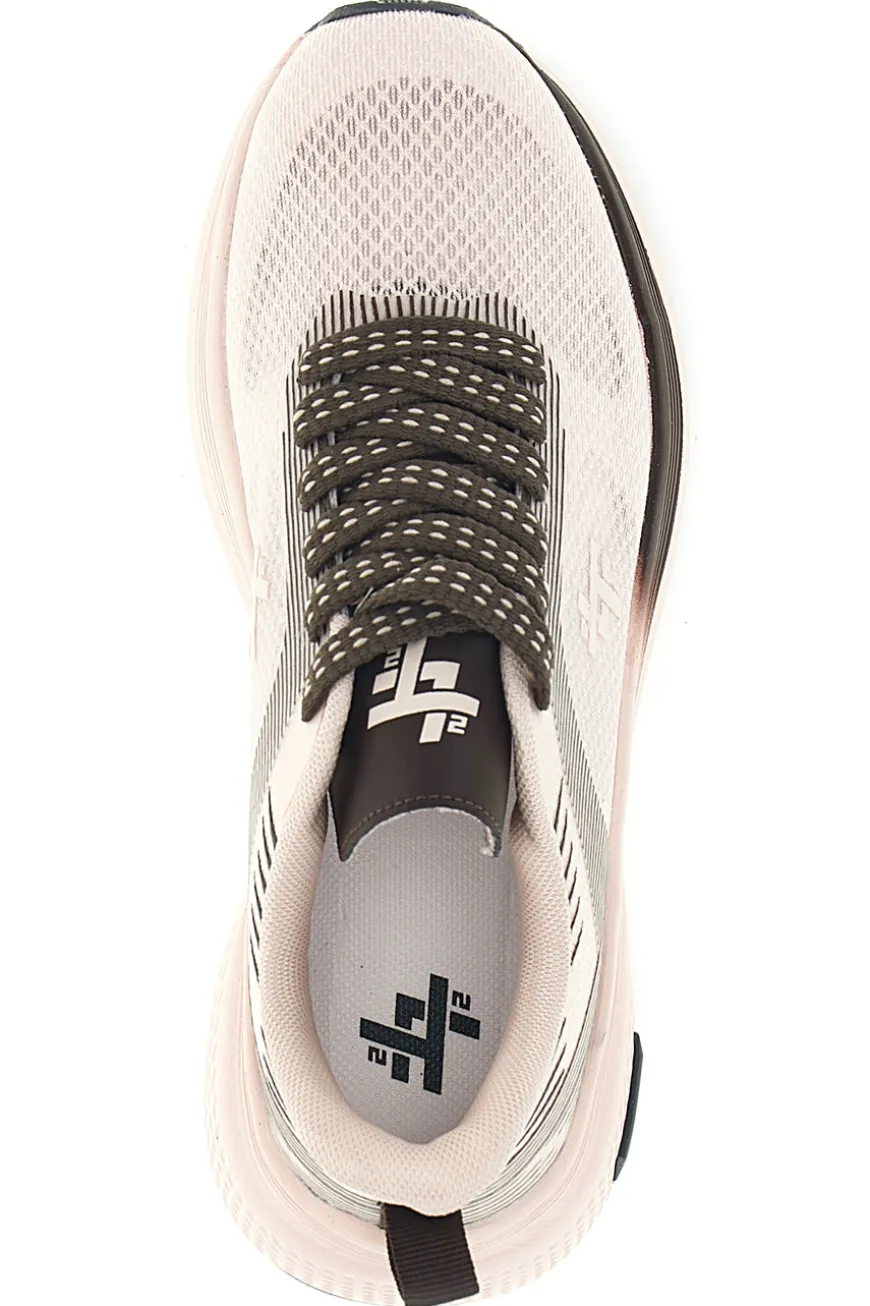 Scarpe da ginnastica rosa beige traspirante ammortizzata 2T2L 1BF103292