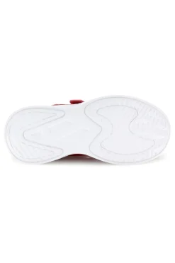 Scarpe da ginnastica rosse con chiusura a strappo e memory foam Lotto RUN 90 AMF CL S