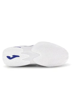 Scarpe da paddle tennis bianco con inserti blu traspiranti Joma Master 1000 2642