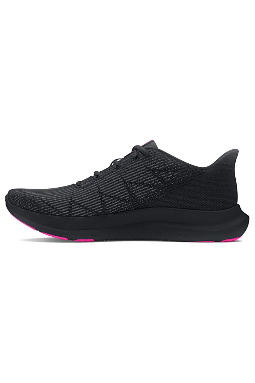 Scarpe da running nere con dettagli fuxia UNDER ARMOUR W CHARGED SPEED SWIFT