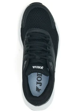 Scarpe da running nere in mesh con suola azzurra Joma Vitality Lady 2501