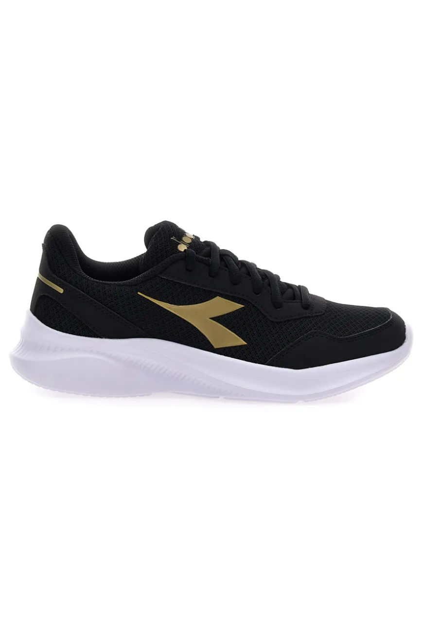Scarpe da running nere leggere in mesh Diadora Robin 6 W