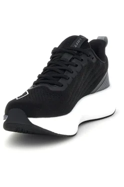Scarpe da running nero con lacci e mesh traspirante Lotto Speedride 700 III