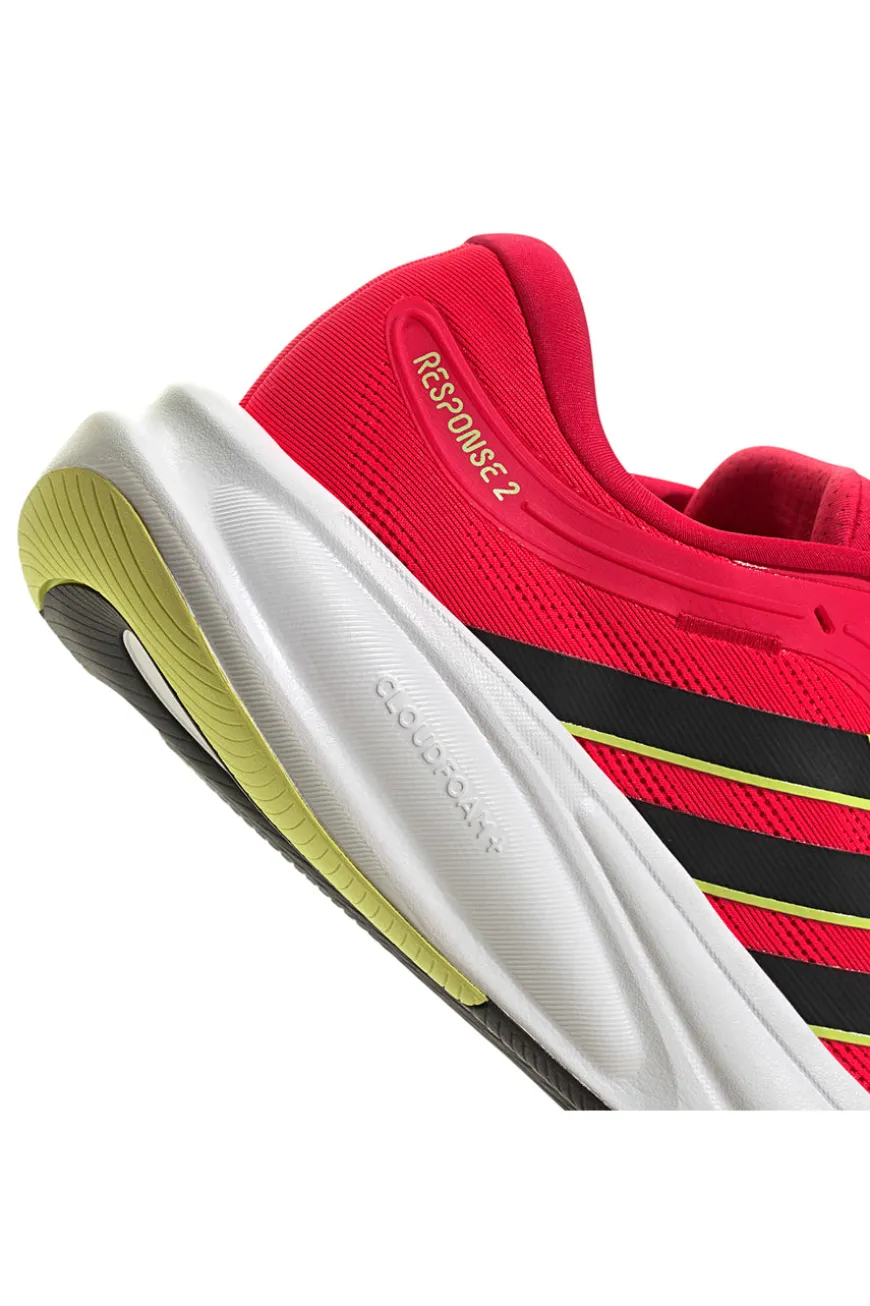 Scarpe da running rosse leggere mesh Adidas Response 2 M