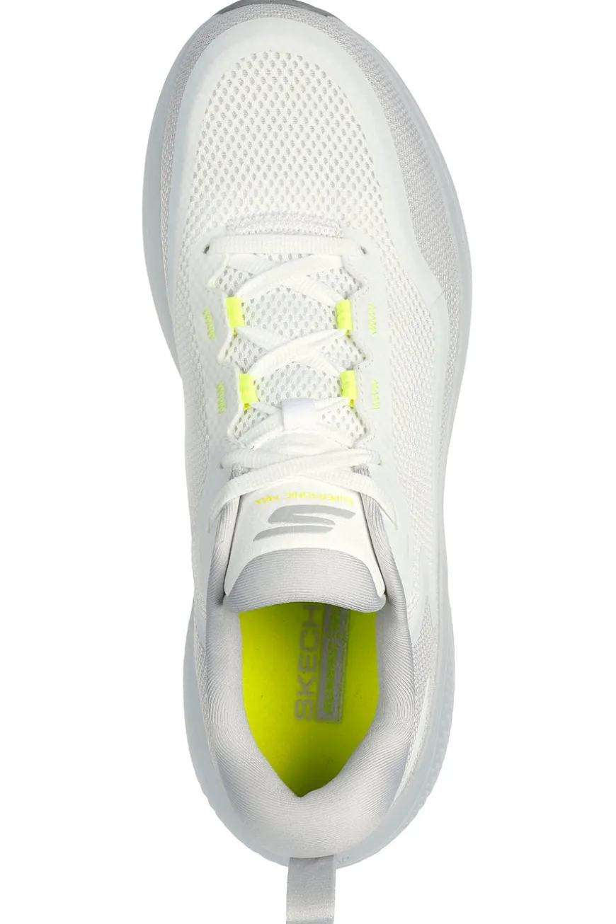 Scarpe da Running Vegan Bianche Skechers GO RUN Supersonic Max