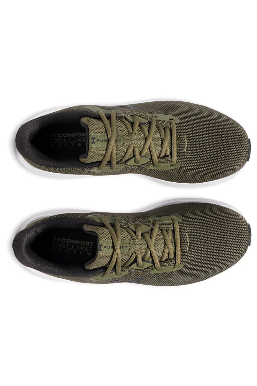 Scarpe da Running Verde Oliva UNDER AMOUR Pursuit 4