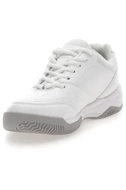 Scarpe da tennis bianche con memory foam Lotto Court Logo AMF XX W
