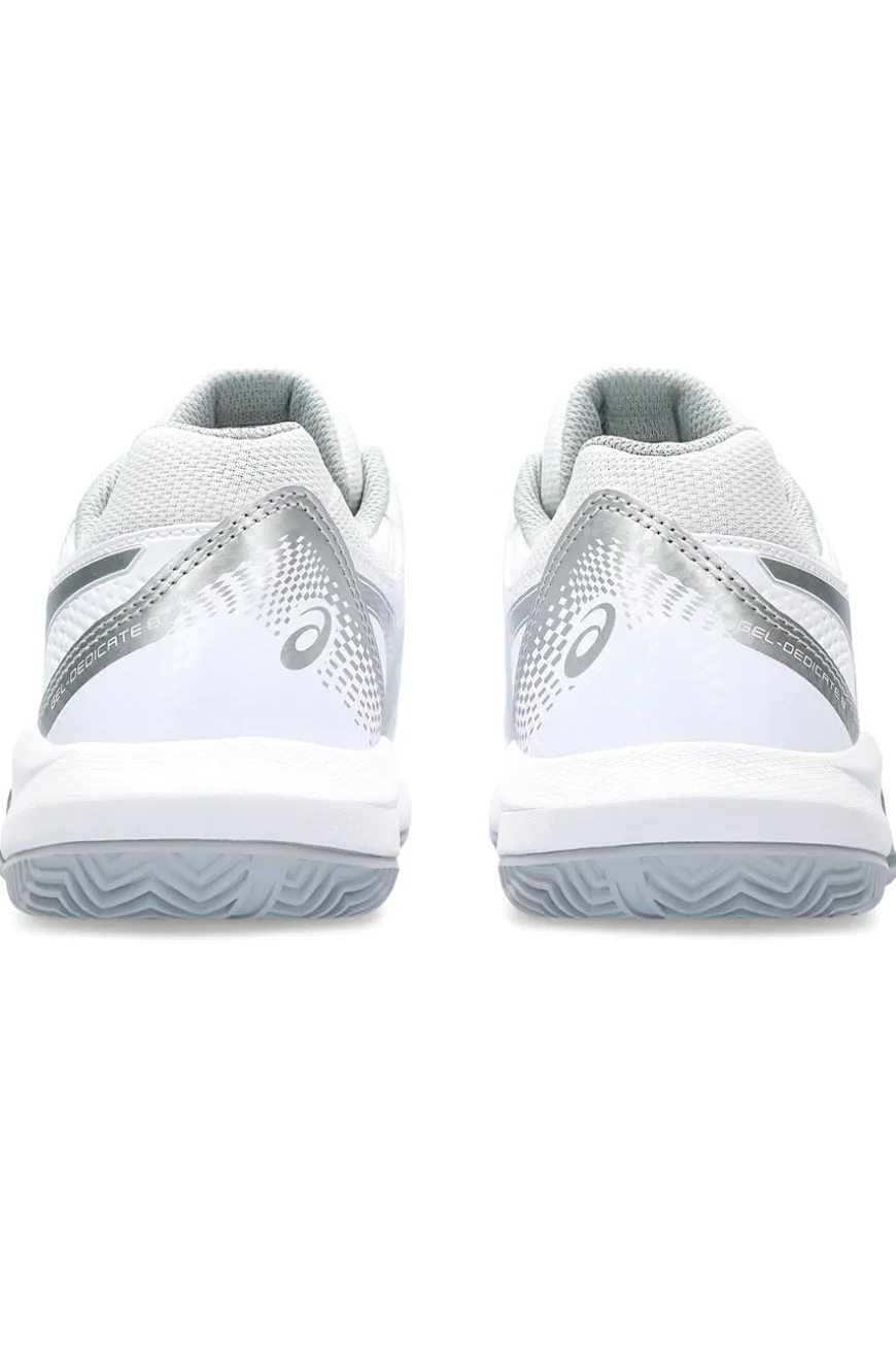 Scarpe da Tennis Bianche e Grigie Asics GEL-DEDICATE 8 CLAY