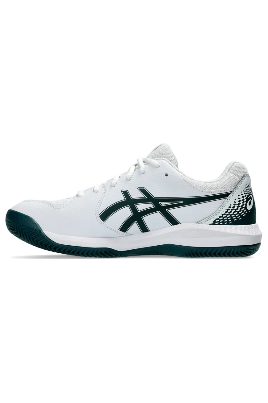 Scarpe da Tennis Bianche e Verdi ASICS GEL-DEDICATE 8 CLAY