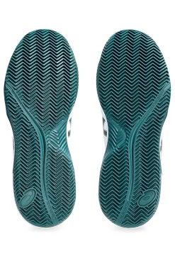 Scarpe da Tennis Bianche e Verdi ASICS GEL-DEDICATE 8 CLAY