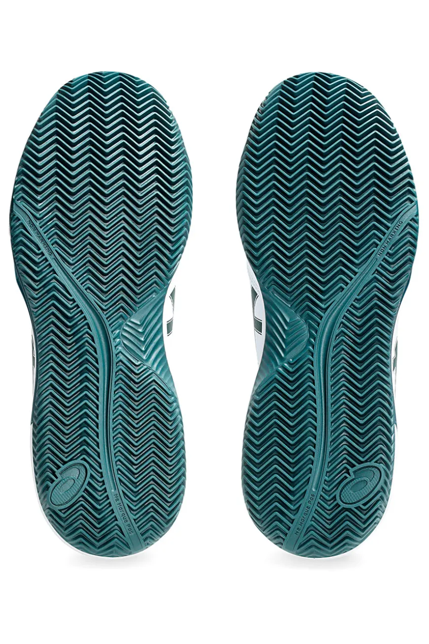 Scarpe da Tennis Bianche e Verdi ASICS GEL-DEDICATE 8 CLAY