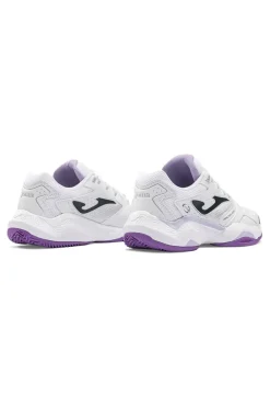 Scarpe da tennis bianco con inserti viola traspiranti Joma Master 1000 2602