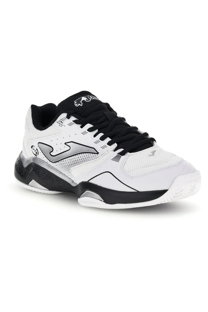 Scarpe da tennis bianco con inserti neri traspiranti Joma Master 1000 2632